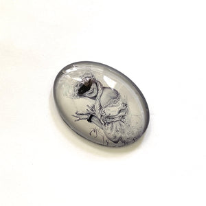 Masquerade Victorian Baroque Woman Costume Cameo Cabochon