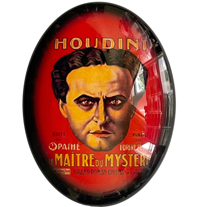 Houdini Magic Sideshow Glass Cameo Cabochon