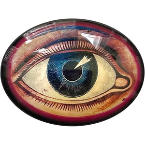Anatomical Antique Eye Illustration Glass Cameo Cabochon