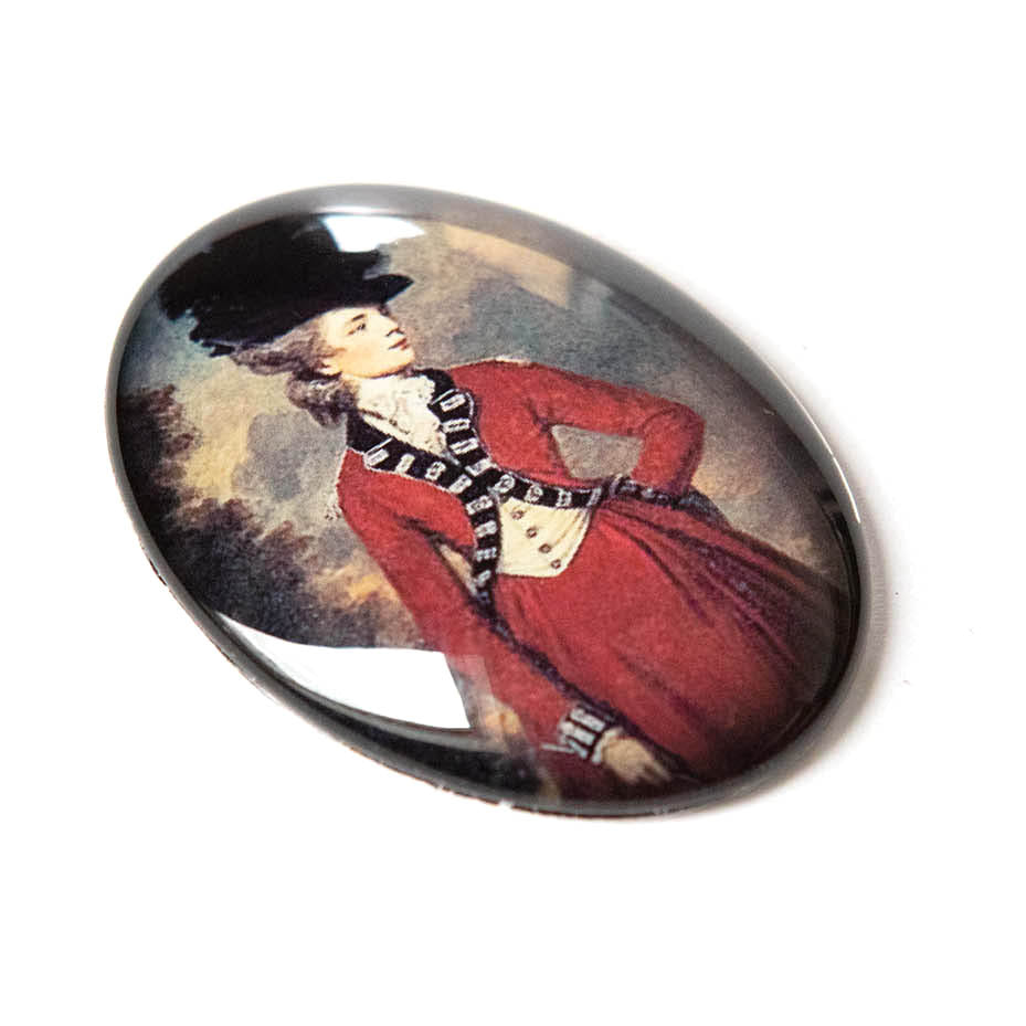 Napoleonic Vintage French Woman Cameo Cabochon